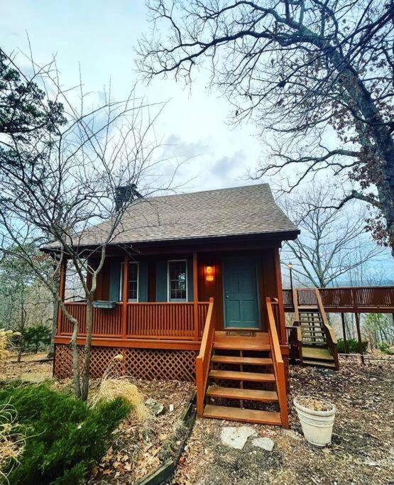 Eagle Crest Cabin, White River View With Hottub Eureka Springs Bagian luar foto
