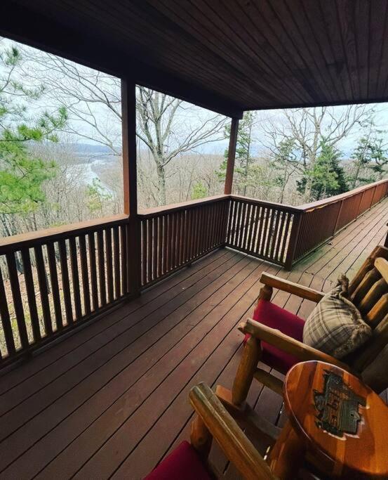 Eagle Crest Cabin, White River View With Hottub Eureka Springs Bagian luar foto