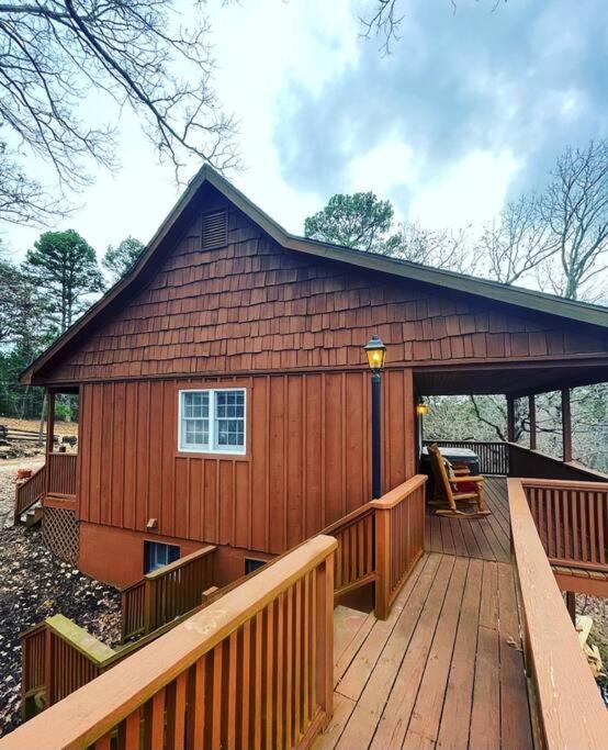 Eagle Crest Cabin, White River View With Hottub Eureka Springs Bagian luar foto
