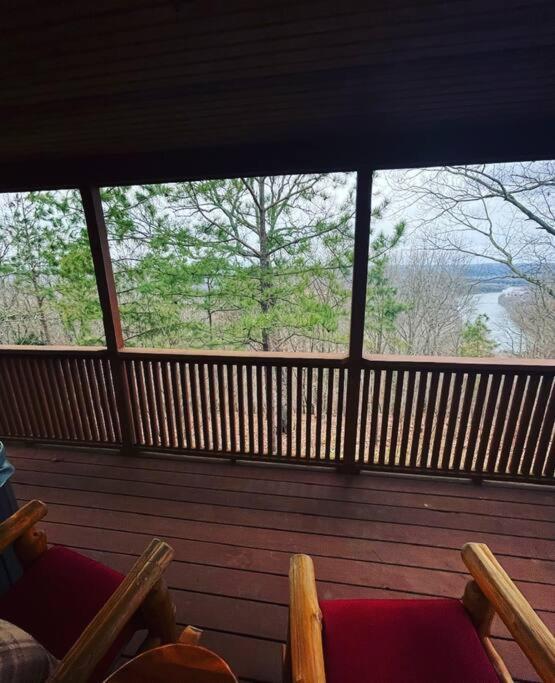 Eagle Crest Cabin, White River View With Hottub Eureka Springs Bagian luar foto